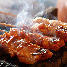 大山鶏炭火焼盛り合わせ/うなぎ蒲焼き