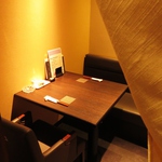 ゆったりとご利用頂ける2名個室♪個室タイプのお席を多数ご用意★