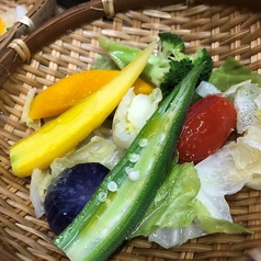 蒸し野菜の盛り合わせ