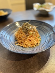 明太子和風パスタ