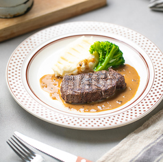 A5和牛もも肉のステーキ