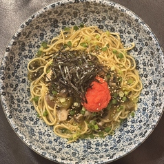 明太子と高菜一番だしで健康的に
