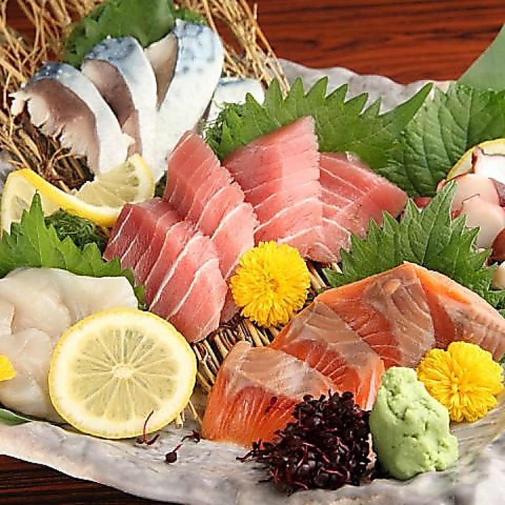 新鮮なお刺身をご用意しております！当日のおすすめ鮮魚をご堪能ください！