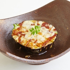 ナスのチーズ田楽