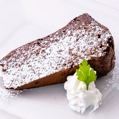 自家製ガトーショコラ