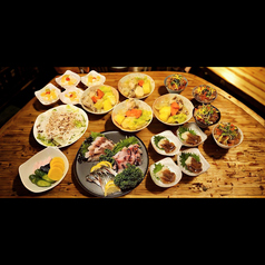 酒菜のコース写真