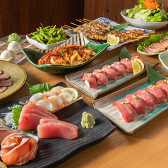 【岡山駅エリアでの宴会に】飲み放題付コース4000円~