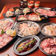 牛、豚、鶏の様々な部位をご用意しております！