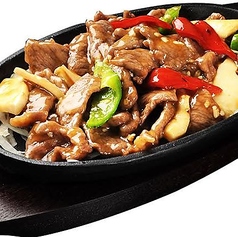 牛肉の鉄板焼き(オイスターソース) 小/並皿