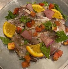 鮮魚のマリネ“カルパッチョ”サラダ仕立て