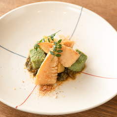 青森県産　津軽鴨の朴葉味噌焼き