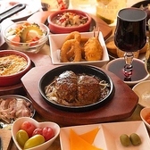 人気の食べ飲み放題コース!アルコール、ソフトドリンクの飲み放題とご一緒に、自慢のグランドメニューの商品が食べ放題です♪