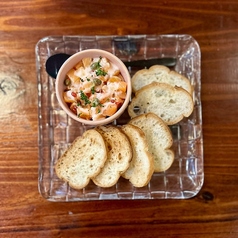 自家製サーモンマリネのタルタル