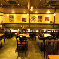 テーブル席派の方！お待ちしております。