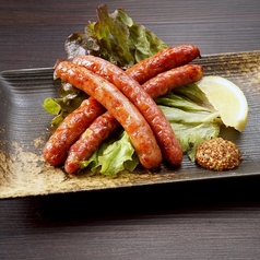 北海道産ソーセージ盛合せ