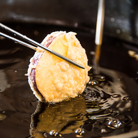 揚げたての天ぷら♪