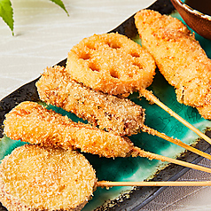 串揚げ5種盛り合わせ