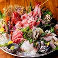 料理メニュー写真&nbsp;【自社船直送】本日の厳選お刺身盛り合わせ（4～5種）