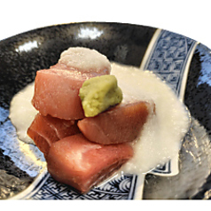 マグロの山掛け