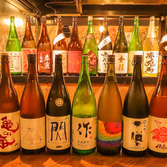 【徳島随一】日本酒やワインも豊富にご用意。