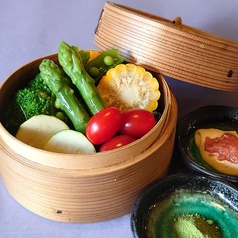季節の蒸し野菜
