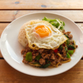 料理メニュー写真&nbsp;ガパオライス バジルとひき肉ピリ辛炒めごはん 1辛