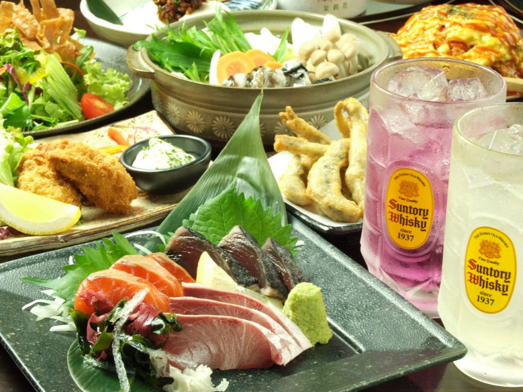 食べ飲み放題でもいろいろな種類が楽しめるくすくす！ご予約お待ちしております！