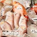 お刺身、海鮮焼きでも近江町で調達した魚をご堪能下さい。