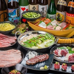 全席喫煙可◎全席完全個室◎食べ飲み放題◎馬刺しと焼鳥のお店◎鳥馬酒場　熊本下通店特集写真1