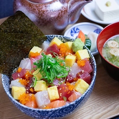 海鮮あられ丼