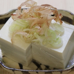 木綿豆腐の冷奴