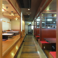 大衆店として、気軽に入りやすい雰囲気を目指しています