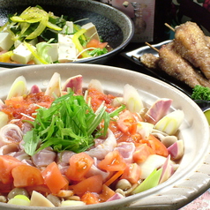 地鶏料理と旬魚 居酒屋 楽いちのコース写真