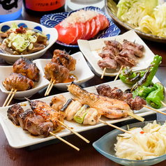 炭焼 鳥佳のコース写真