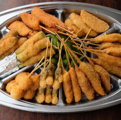 大阪名物串カツと言うよりえん満名物【串かつ】　