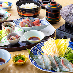 鯛しゃぶ膳 ※ディナータイム限定3/1～