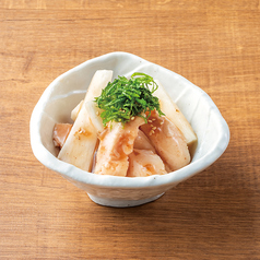 長芋と鶏ささみの梅だれ