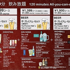 カナピナ　中野坂上店 のコース写真