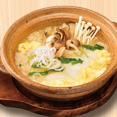 きのことろろ雑炊