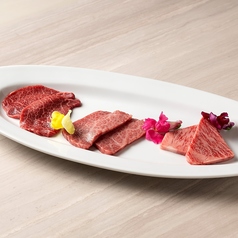 本日の和牛盛り合わせ