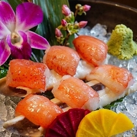 新鮮なオホーツク海産大ずわいがにの刺身