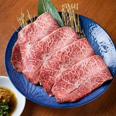 ミスジの薄切りおろしポン酢