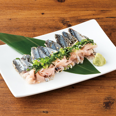 炙り〆秋刀魚刺し