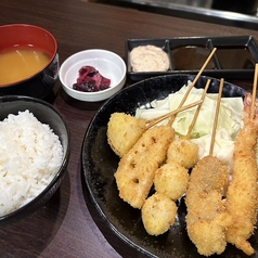 串カツのランチもやってます！！