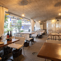 雰囲気重視の方にも満足いただけるお洒落空間