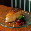 料理メニュー写真&nbsp;自家製バスクチーズケーキ