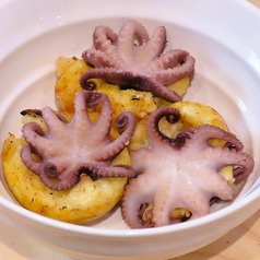 アツアツを堪能！ソースで味わう名物たこ焼きと爆ダコの写真