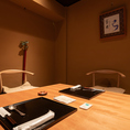 和室　テーブル席