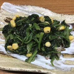 ほうれん草のソテー
