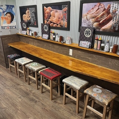 1階カウンター席